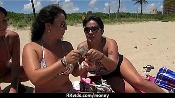 Sexy natural chick trades cash for some rough sex 27