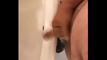 Masturbating in the bathroom