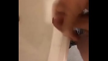 Masturbating in the bathroom