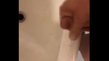 Masturbating in the bathroom
