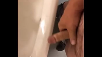 Masturbating in the bathroom