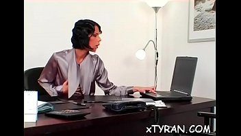 D slut's bawdy cleft licked