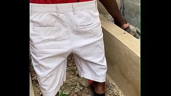 He gave me a hot short fuck outdoor fuck