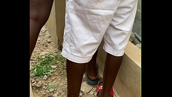 He gave me a hot short fuck outdoor fuck