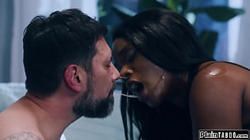 Guy Finds Submissive Wife Siri Dahl N Ebony Bff Ana Foxxx In Fetish Gear Ready For Him To Usethe Busty Redhead Rims Her Bestie While He Facefucks Her thumbnail
