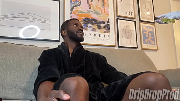 Nipple licking handjob with matt bishop