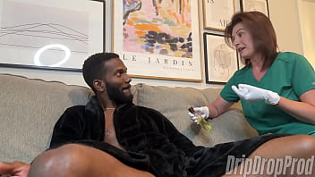 Nipple licking handjob with matt bishop