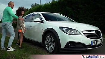 Petite stepsister got a new sextoy and she wants me to join