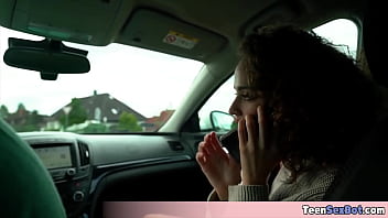 Petite stepsister got a new sextoy and she wants me to join