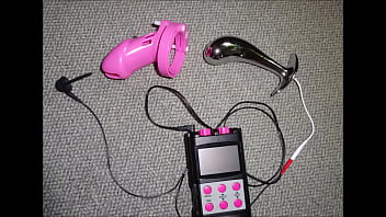 Spermamelken – Estim Mit Buttplug Und Keuschheitskäfig thumbnail