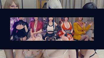 Yorha 2b from nier automata enjoys cowgirl ride