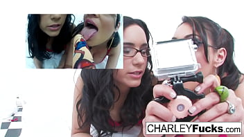 Sexy babes have fun with toys