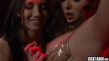 Horny big tits teen liked rough bdsm and enjoyed hot lesbian sex Horny big tits teen liked rough bdsm and enjoyed hot lesbian sex