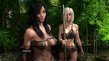 The lust city #38 blonde girl in the nature with her big tits stepmother