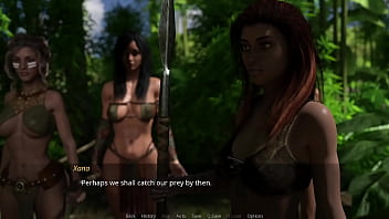 The lust city #38 blonde girl in the nature with her big tits stepmother