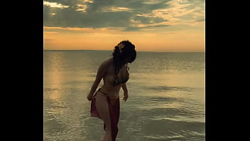 Princess leia is waiting for you on the beach