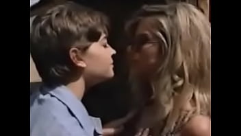 Pj & vanessa have a lesbian romp outside a stable