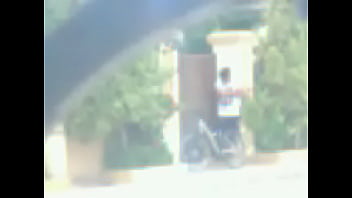 Sexy girl front my house