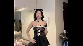 Sexy asian bunny costume play