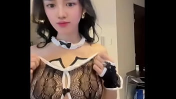 Sexy asian bunny costume play