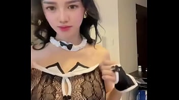 Sexy asian bunny costume play