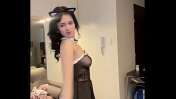 Sexy asian bunny costume play