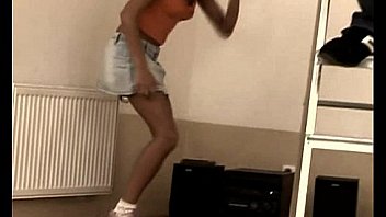 Brunette teen stepsister sexually helps stepbro