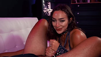 Goth gf sisi rose rims & gets face fucked by teddy tarantino