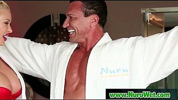 Nuru gel all over sexy japanese asian masseuse 07