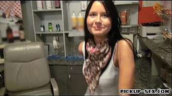Skanky big tits receptionist nadine pounded for cash Skanky big tits receptionist nadine pounded for cash