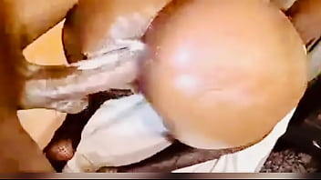 Pounding her asshole hard