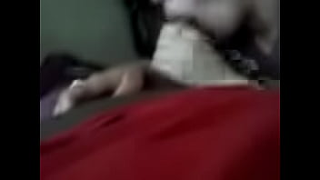 Adrianna blowing tim back