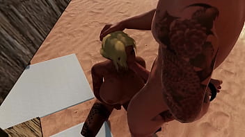 Natalya sucking off big cock at havasu falls 3dxchat