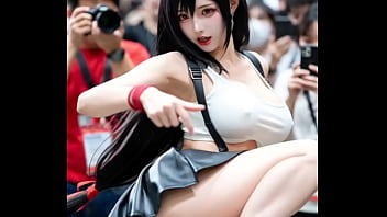 思春期にff7をやって性癖を刺激された私です。彼女をコスプレしてくれる人々のエッチな姿をご覧ください【ai生成】