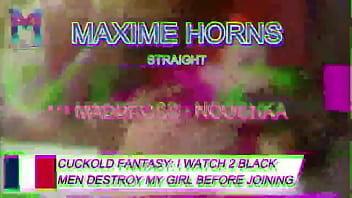 Elle se fait baiser devant moi les yeux pleins de sperme et la bouche bien occupée 2 aime ça et madbrosxx