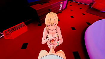 Marin lets a lucky guy hit