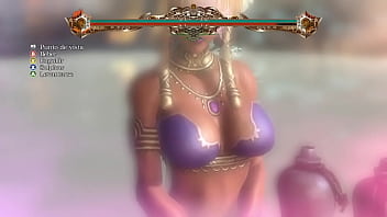 Escena de las aguas termales asura's wrath #2