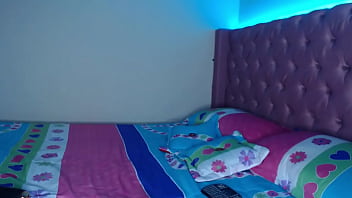 Petite teen naked and fingering