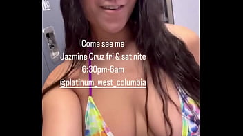 Come see me jazmine cruz fri & sat6 30pm 6amplatinum westwest columbia south carolina