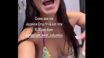 Come see me jazmine cruz fri & sat6 30pm 6amplatinum westwest columbia south carolina