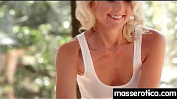 Gorgeous masseuse explores the body of a sexy lesbian beauty 25