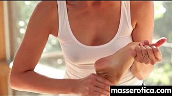Gorgeous masseuse explores the body of a sexy lesbian beauty 25