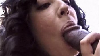 Husband gets her a big black cock to do outside