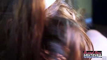 Mature classy brunette reagan strips off and deepthroats a hard cock