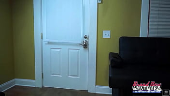 Mature classy brunette reagan strips off and deepthroats a hard cock