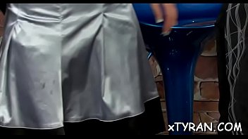 Racy floozy getting penetrated