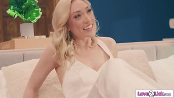 Bride Maids Octavia Red Ivy Ireland And Karina Valentina All Want To Become Maid Of Honorblonde Bride Lily Labeau Will Choose The Best Pussy Licker thumbnail