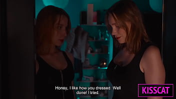 S4e7 step mom teaches step daughter glory hole suck skills — will she crave cocks tonight