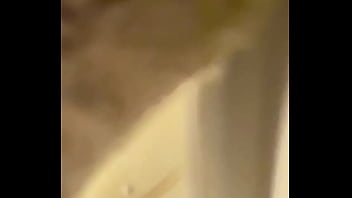 At home playing with my purple friend