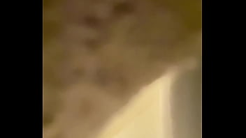 At home playing with my purple friend